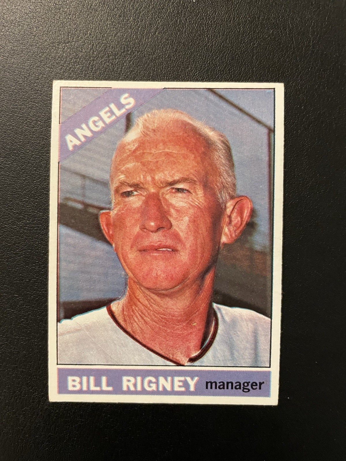 1966 Topps Baseball Set Break #249 Bill Rigney HIGH GRADE!! EXMT!
