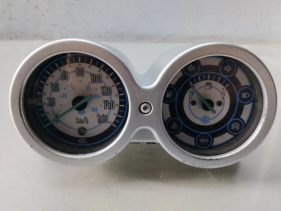 582739 Strumentazione Contachilometri Veglia Piaggio Beverly 125 200 2002 2003 - Immagine 2 di 4