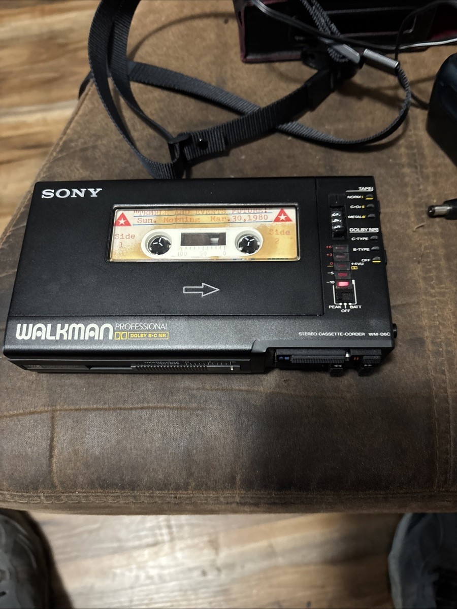 Sony Walkman Professional WM-D6C Cassette Recorder/Player