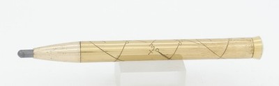 Coty Gold Plated Metal Makeup Pencil - 1940-50's