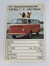 Volkswagen  - Personentransporter - F4  - Einzelkarte - Quartett  (1)