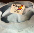VINTAGE HOBIE LONG SLEEVE SHIRT LIGHT BLUE SMALL SURF SKATE SAIL RETRO — photo 3