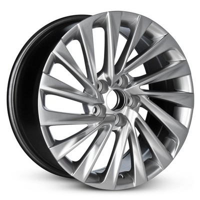New Wheel For 2019-2024 Lexus ES350 18 Inch Hyper Silver Alloy Rim