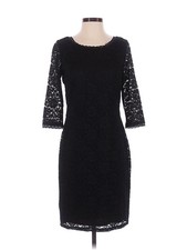 Eliza J Women Black Cocktail Dress 8