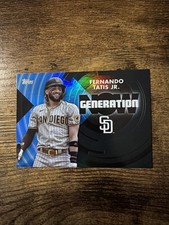 Fernando Tatis Jr. Generation Now Blue 2022 Topps GN-2 San Diego Padres