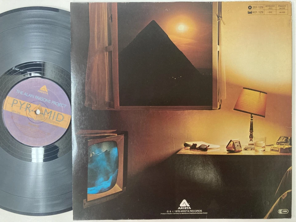 ALAN PARSONS PROJECT - Pyramid LP (RARE German Import on ARISTA) - Image 2 of 2