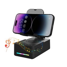 Foldable Phone Stand Speaker Wireless Bluetooth Led RGB Light HD Sound