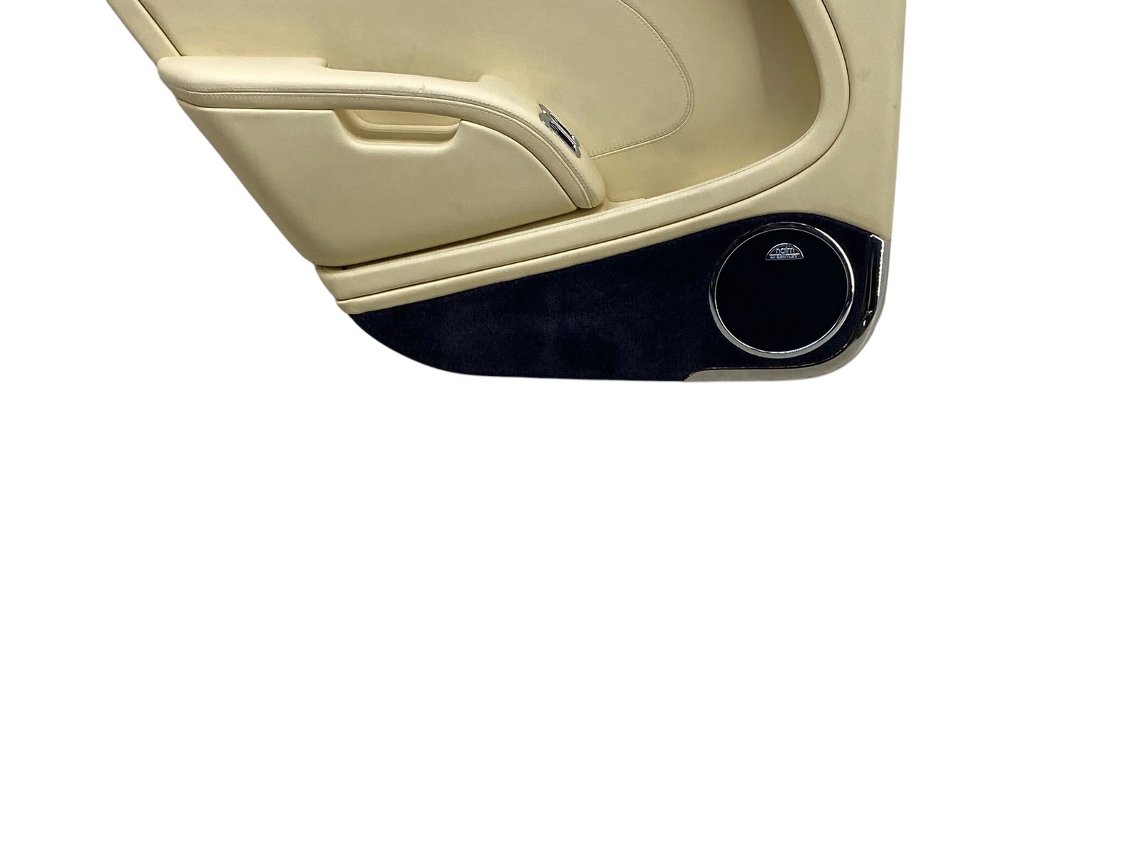 2010-2020 BENTLEY MULSANNE REAR LEFT INNER DOOR TRIM PANEL W/ UPPER TRIM W/ BLUE