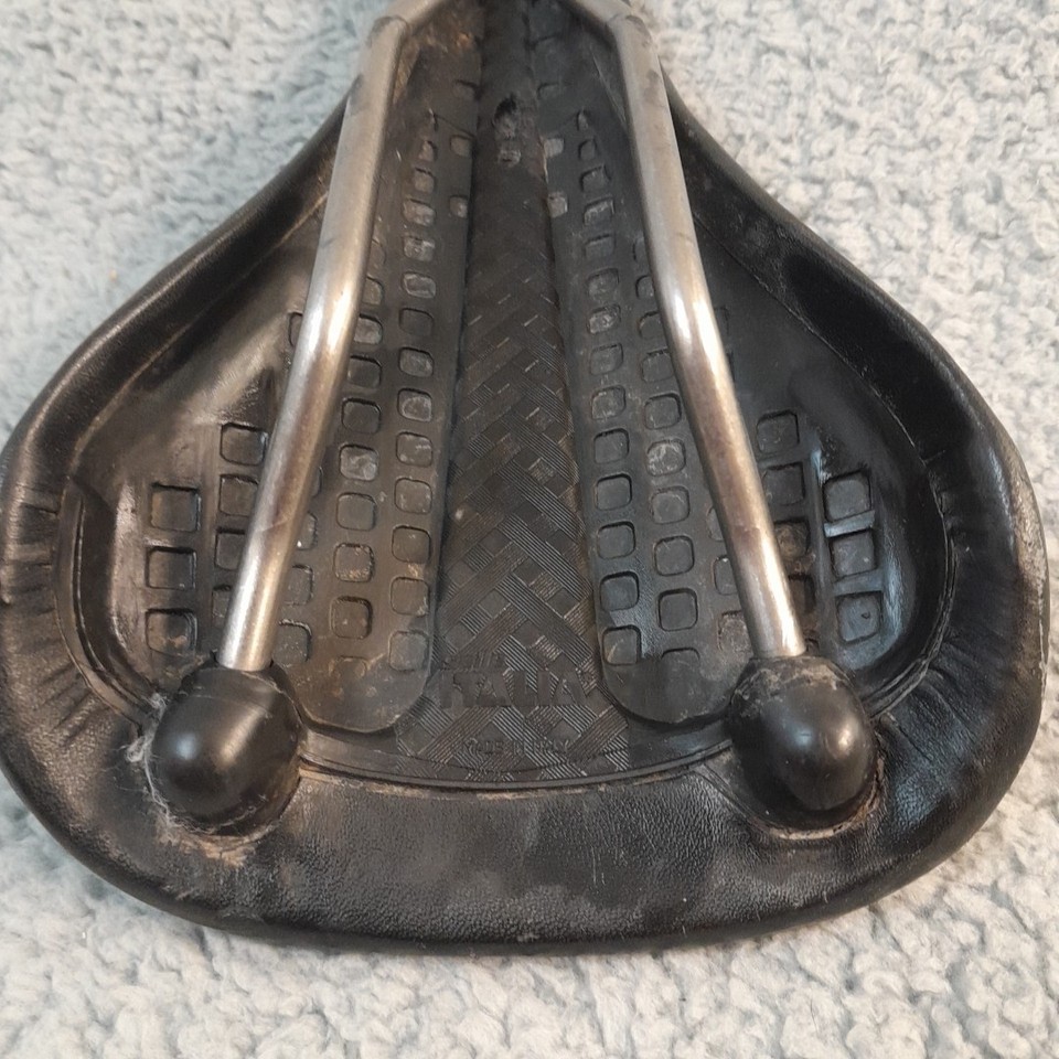 Selle Italia Century Cuir - édition 100 Ans - Vintage 1997 - Noire