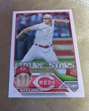 2023 Nick Lodolo Topps Baseball Series 2 Future Stars Cincinnati Reds #406