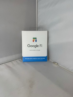 Google Fi Wireless SIM Card Kit Phone Plan Data GSM 5G 4G LTE New ...