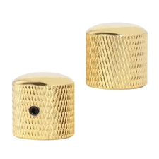 2 Pcs Amplifier Knobs Replacement Metal Guitar Volume Control Tone