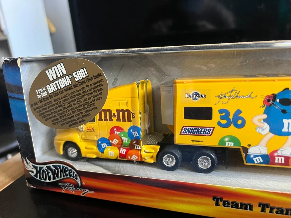 2002 Hot Wheels - Team Transporter - #36 Ken Schrader - M&M Racing - Image 2 of 4