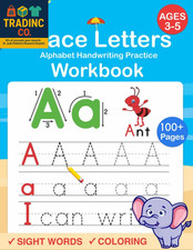 Trace Letters: Alphabet Handwriting Practice Workbook for Kids: Preschool Writin