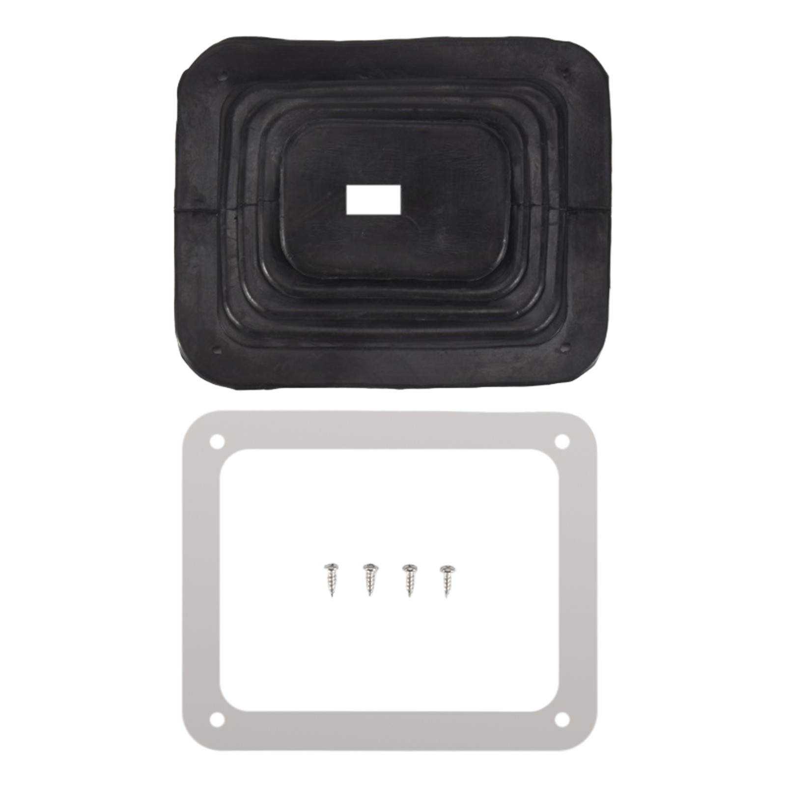 Auto Schaltung Staubschutz Gummi Schaltung Manschette Mit Chrom Platte 5 5/2023-image