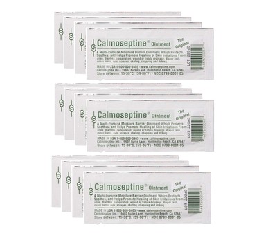 Ointment Foil Packets 3.5G for Rashes & Irritated Skin - 12 Packtt
