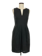 Halston Heritage Women Black Casual Dress 6