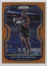 2020 Panini Prizm Rookie Orange Prizm 8/249 Michael Ojemudia #317 05l9