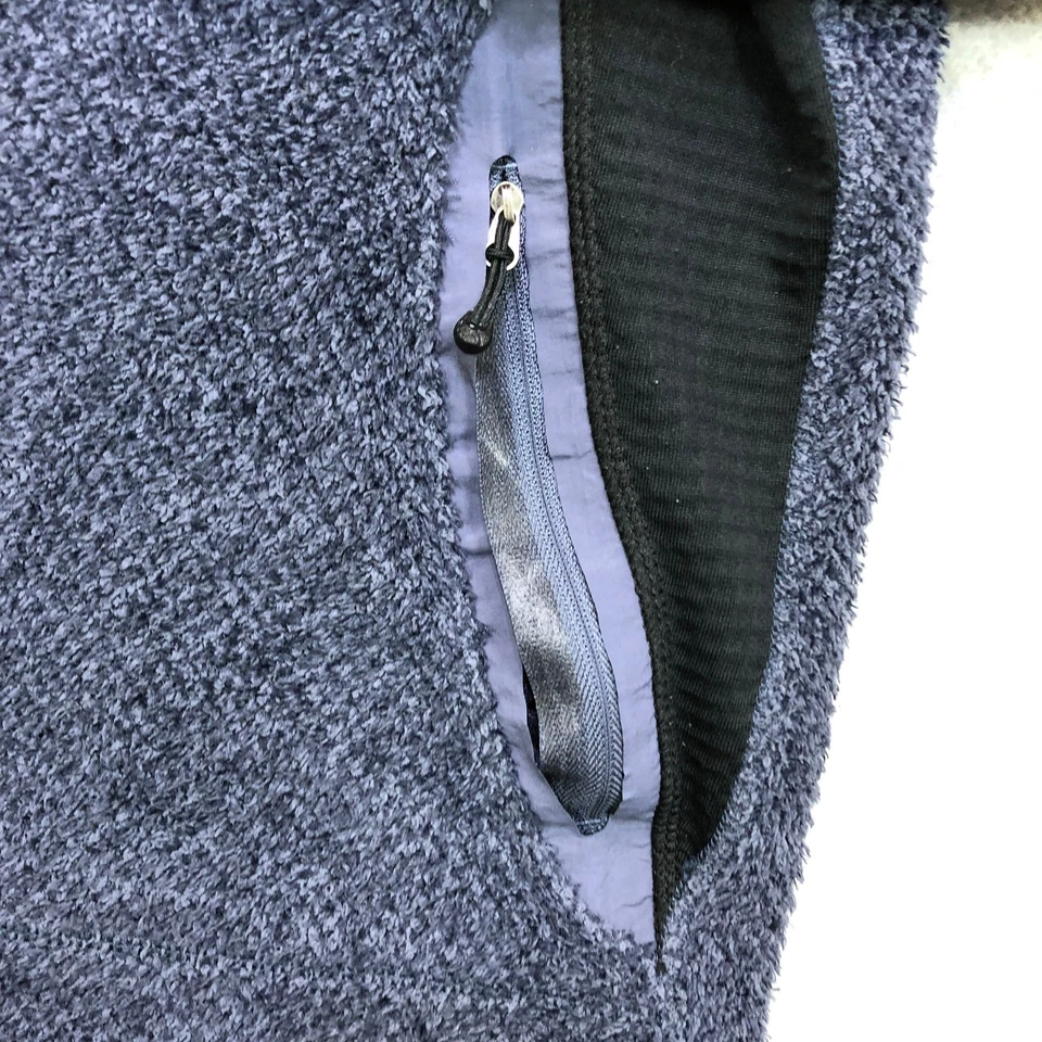 Chaqueta Patagonia R2 Para Hombre Extra Grande Azul Cremallera Completa Waffle Logo Polartec Foto 3 de 4