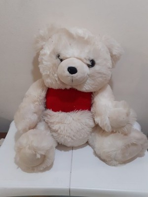 Dan Dee weißer Teddybär weiches Plüschtier