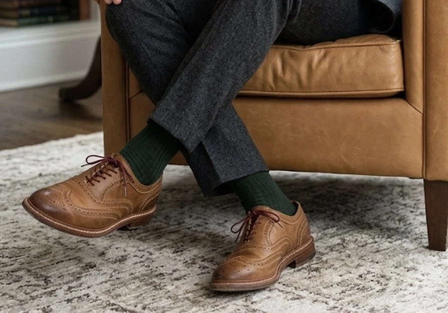 Allen Edmonds Blue Wingtip Dress Shoes for Men for sale | eBay