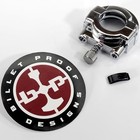 Chrome Dual Throttle Cable Housing Clamp/Collar for 1981 1995 Harley Big Twin