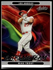 2022 Panini Absolute #ET-4 Mike Trout Extreme Team Retail