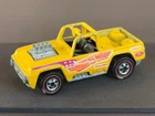 Vintage Hot Wheels Redline 1974 Alt. YELLOW Baja Bruiser Flying Colors - Nice!