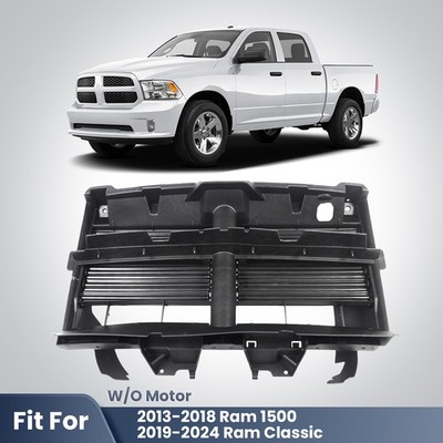 Radiator Shutter Grille For 2013-2018 Dodge Ram 1500 Without Motor 68302660AB
