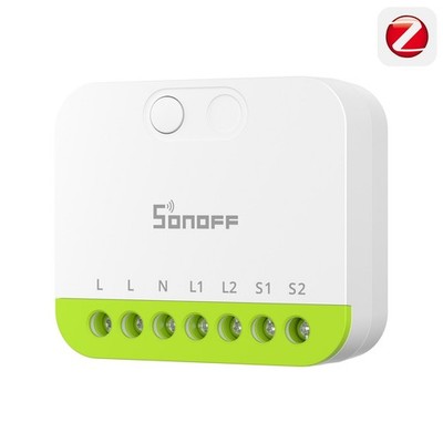 SONOFF MINI DUO 2-Gang Zigbee Smart Switch Dual-Load Control Require Zigbee Hub