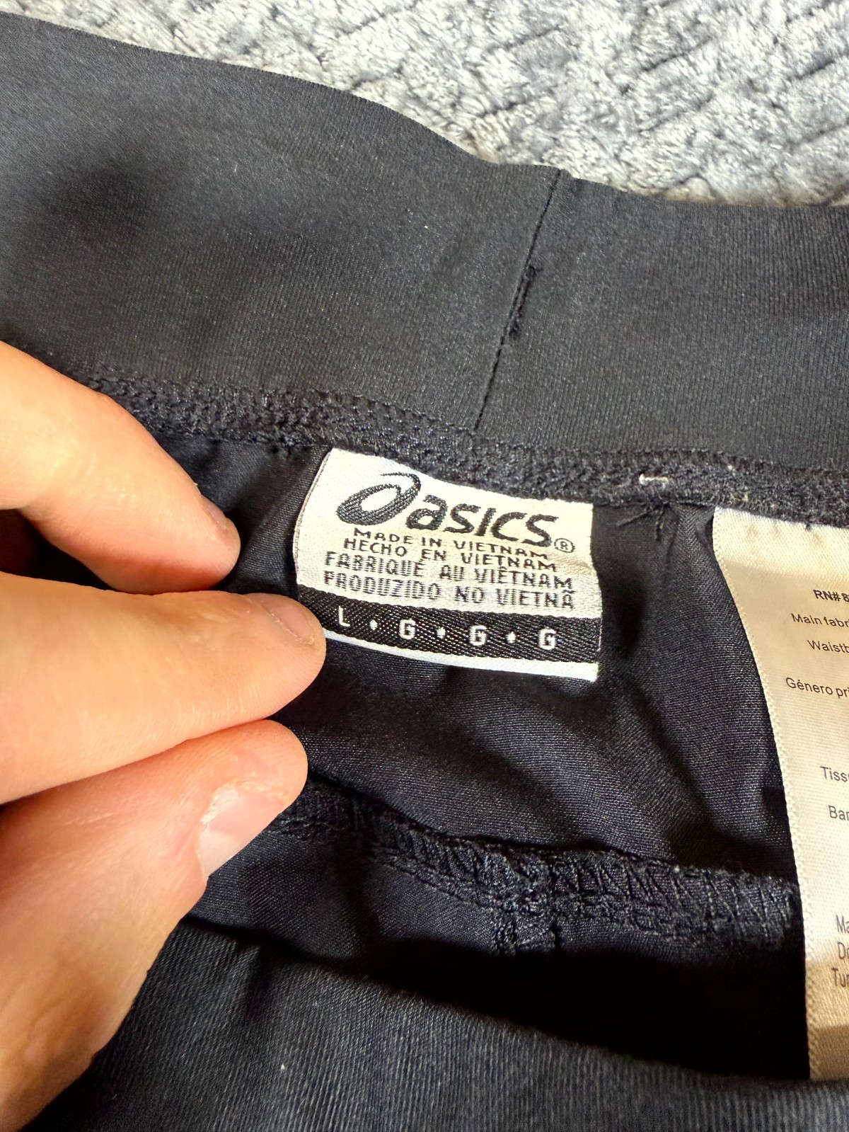 Asics Accelerate Waterproof Pants Mens Large Black Stretch Performance Running thumbnail 9