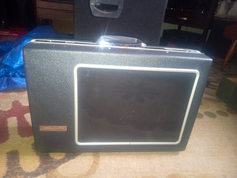 Bell & Howell 1152-A Portable Suitcase Cassette Recorder w/ Case & Power Cord