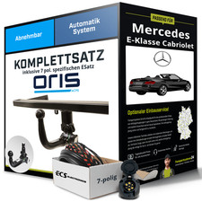 Für MERCEDES E-Klasse Cabriolet A207 Anhängerkupplung abn. +eSatz 7pol 10-17 NEU