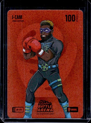 2026 Bo Jackson Battle Arena J-Cam Junior Caminero Red Battlefoil Brawl #IBF-359