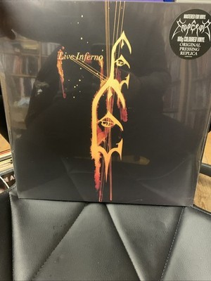 Live Inferno - Emperor 2LP Coloured Vinyl . Sealed.  Few Marks To Cover