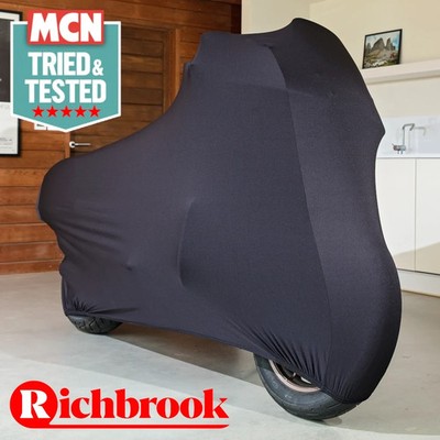 Superweiche dehnbare Indoor Motorrad Bike Abdeckung für alle Triumph America