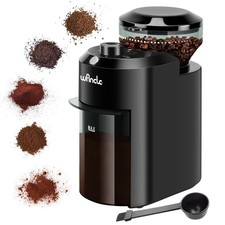 Wancle Electric Burr Coffee Grinder - Adjustable with 28 Precise Grind Settin...