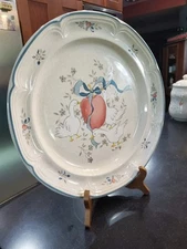 International China MARMALADE Stoneware 12" Round Serving Platter