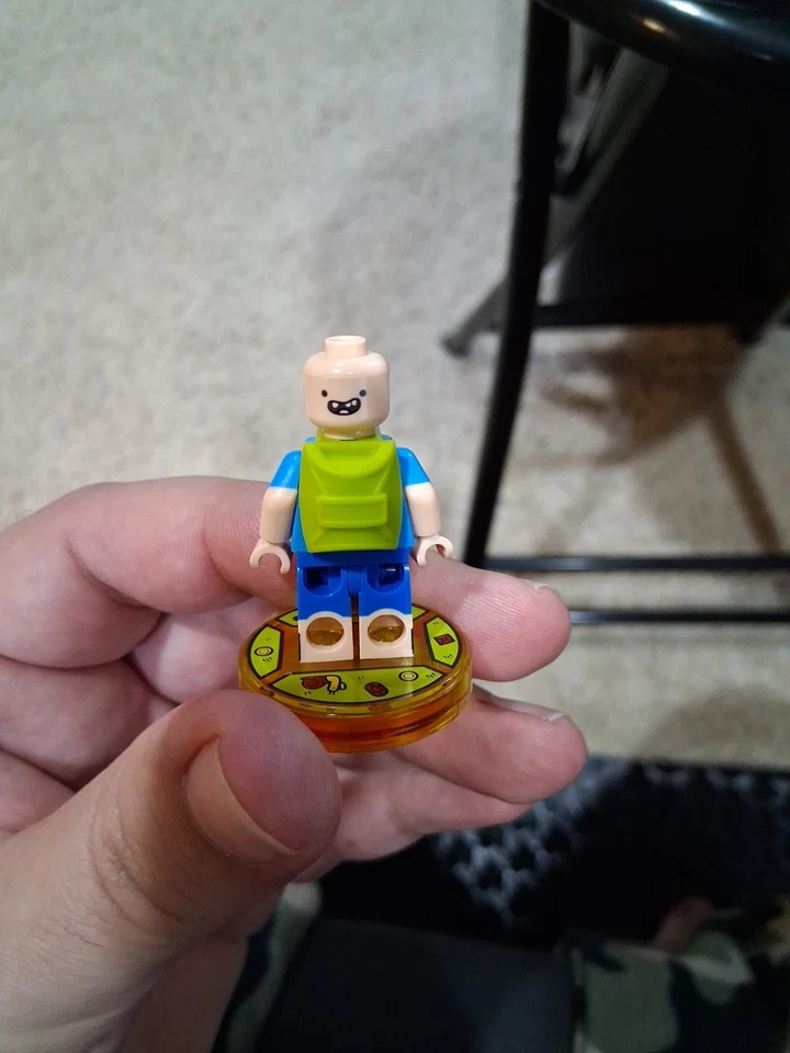 Adventure Time Finn the Human LEGO Dimensions Minifigure w/ Tag Base 71245 -READ - Image 3 of 4