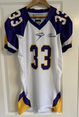 YOUTH XL #33 Laurier Hawks Waterloo CIS Football Jersey