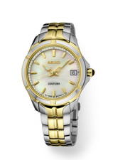 NUOVISSIMO Orologio Seiko Coutura Acciaio Bicolore Quadrante MOP Quarzo Donna SUR586