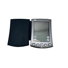 Palm / Palm One M505 Handheld 3892D409 PDA, Untested W/Leather Case
