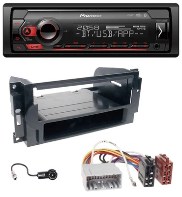 Pioneer MP3 USB DAB Bluetooth Autoradio für Chrysler PT Cruiser 300C Dodge Jeep - Bild 1 von 4