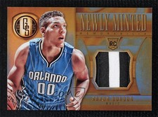 2014-15 Panini Gold Standard Newly Minted Memorabilia 22/25 Aaron Gordon 0d44