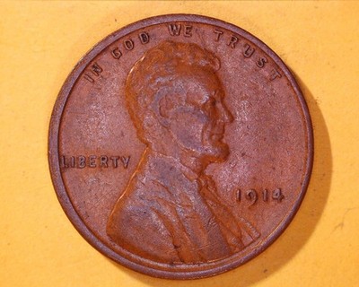 1914 Lincoln Wheat Cent - VF/XF Cond. ~ **1222-5 | eBay
