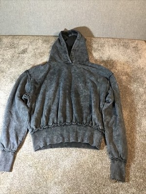 Drop Dead Hoodie Grau Gr. XS