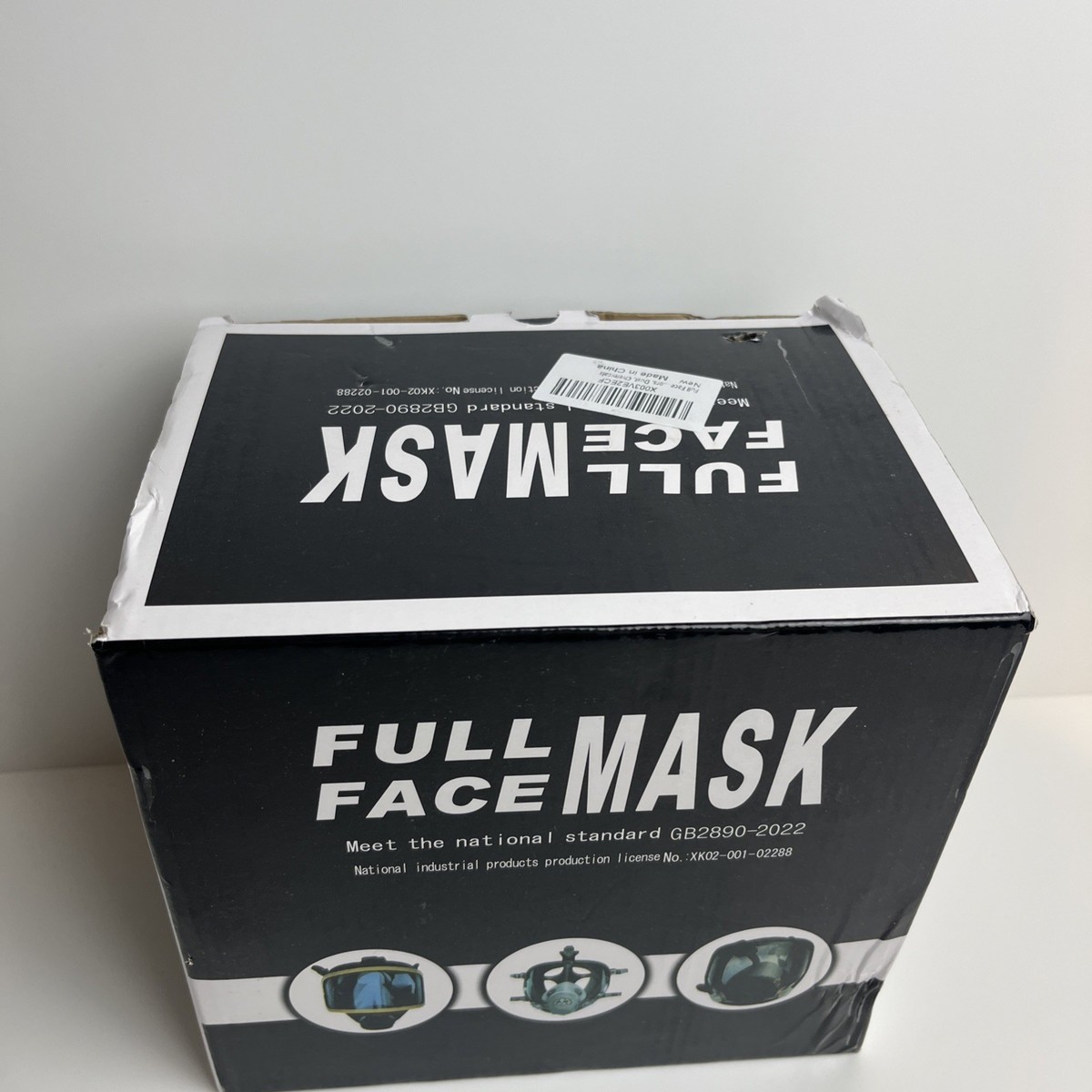 One Full Face Mask Promask GB2890-2009 Dust Chemicals XK02-001