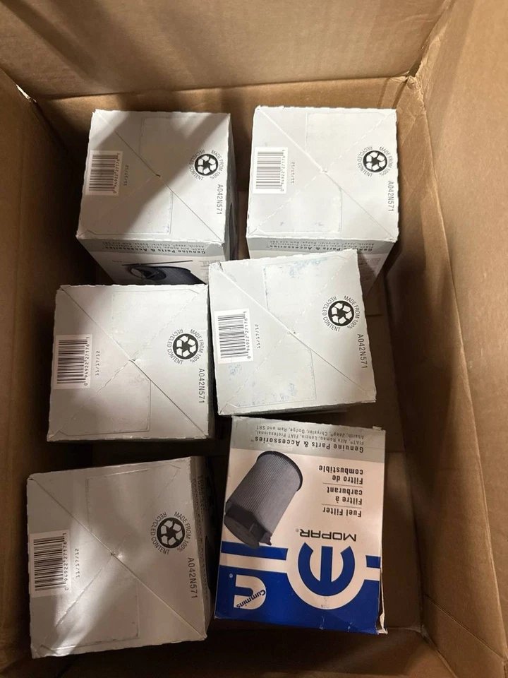 Filtro de combustível diesel Dodge Ram 1500 2500 3500 4500 5500 6.7L fabricante de equipamento original novo MOPAR - Imagem 4 de 4