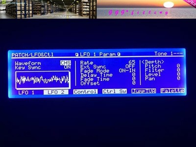 Roland XP-60 XP-80 NEW LED Screen Blue Display (no soldering required)