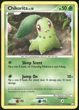 Chikorita 77/123 Mysterious Treasures NM on eBay